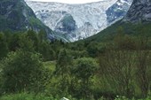 Вид на ледник Bergsetbreen